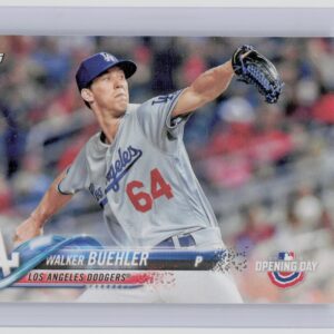 2018 Topps Opening Day Walker Buehler #132 Dodgers