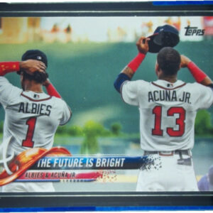 2018 Topps Update The Future Is Bright (Ronald Acuna Jr. / Ozzie Albies) #US43 B