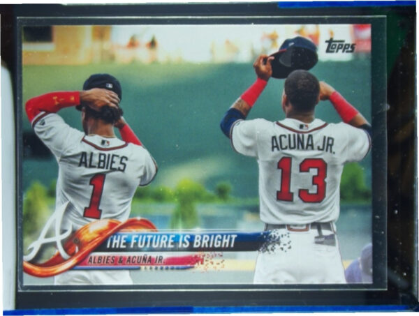 2018 Topps Update The Future Is Bright (Ronald Acuna Jr. / Ozzie Albies) #US43 B