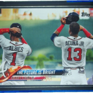 2018 Topps Update The Future Is Bright (Ronald Acuna Jr. / Ozzie Albies) #US43 B