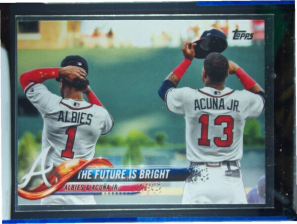 2018 Topps Update The Future Is Bright (Ronald Acuna Jr. / Ozzie Albies) #US43 B