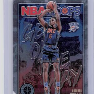 2019-20 Hoops Premium Stock Hamidou Diallo #11 Thunder Get Out The Way