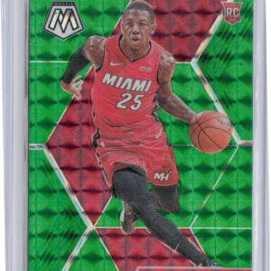 2019-20 Panini Mosaic Kendrick Nunn Green Prizm #234 Heat