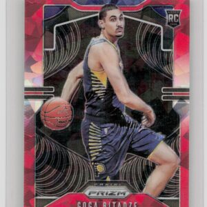 2019-20 Panini Prizm Goga Bitadze Prizms Red Ice #264 Pacers