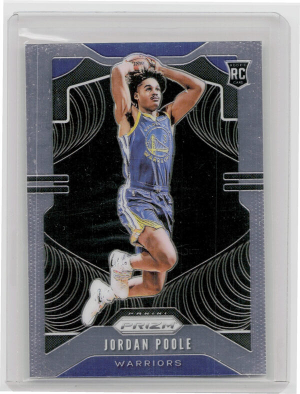 2019-20 Panini Prizm Jordan Poole RC #272 Warriors