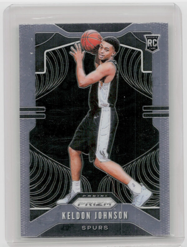 2019-20 Panini Prizm Keldon Johnson RC #273 Spurs