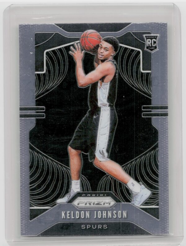 2019-20 Panini Prizm Keldon Johnson RC #273 Spurs