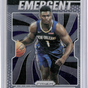 2019-20 Panini Prizm Zion Williamson #7 Pelicans Emergent
