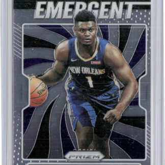 2019-20 Panini Prizm Zion Williamson #7 Pelicans Emergent