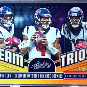 2019 Absolute DeAndre Hopkins / Deshaun Watson / Lamar Miller /10 #TT-HT Texans