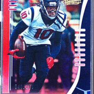 2019 Absolute DeAndre Hopkins Spectrum Red /100 #28 Texans