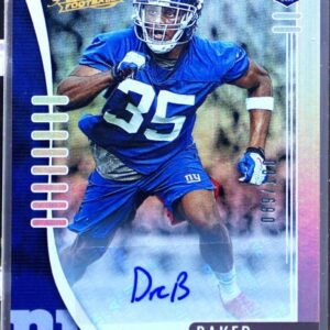 2019 Absolute Deandre Baker Auto /100 #175 Giants Signature Rookies Spectrum