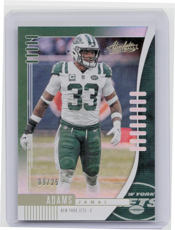 2019 Absolute Jamal Adams Green Spectrum /25 #12 Jets
