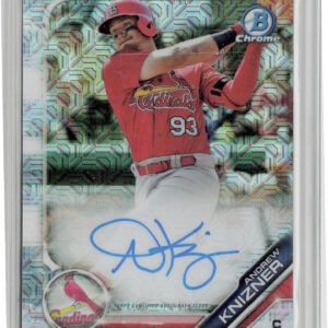 2019 Bowman Andrew Knizner AU #BMA-AK Cardinals Mega Box Autographs Mojo