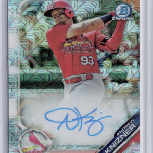 2019 Bowman Andrew Knizner AU #BMA-AK Cardinals Mega Box Autographs Mojo
