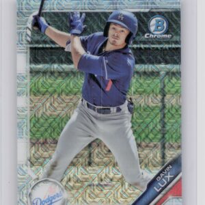 2019 Bowman Gavin Lux #BCP-130 Dodgers Chrome Prospects Mojo Refractors