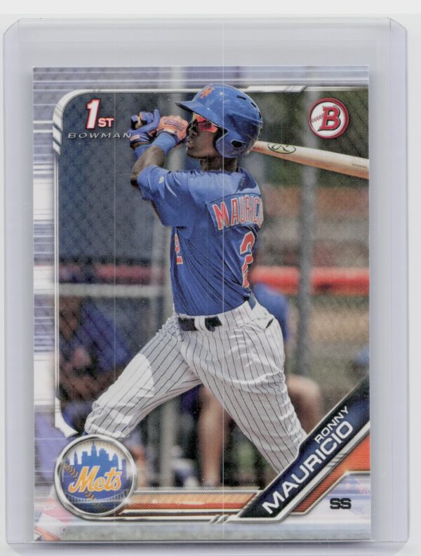 2019 Bowman Ronny Mauricio #BP-107 Mets Prospects