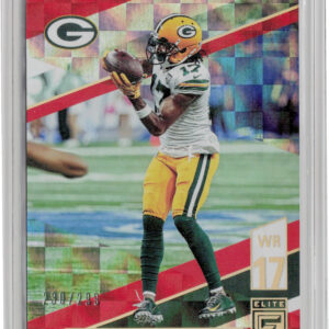 2019 Donruss Elite Davante Adams Red SN299 #30 Packers