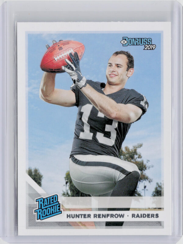 2019 Donruss Hunter Renfrow RC #340 Raiders