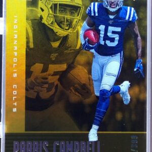 2019 Illusions Parris Campbell Trophy Collection Gold /399 RC #76 Colts