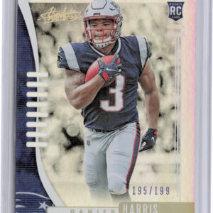 2019 Panini Absolute Damien Harris RC SN199 #106 Patriots