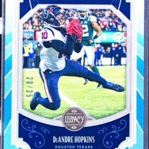2019 Panini Legacy DeAndre Hopkins /25 #FTA-DH Texans For the Ages Indigo