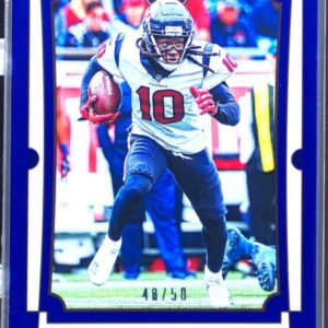 2019 Panini Legacy DeAndre Hopkins Blue /50 #43 Texans