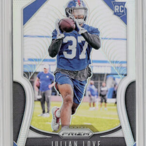 2019 Panini Prizm Julian Love Prizm #320 Giants