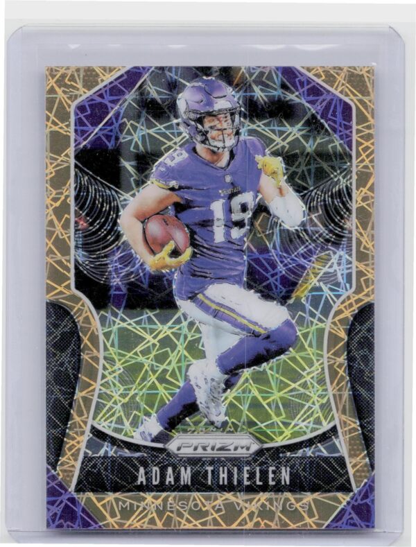 2019 Prizm Adam Thielen Lazer #124 Vikings