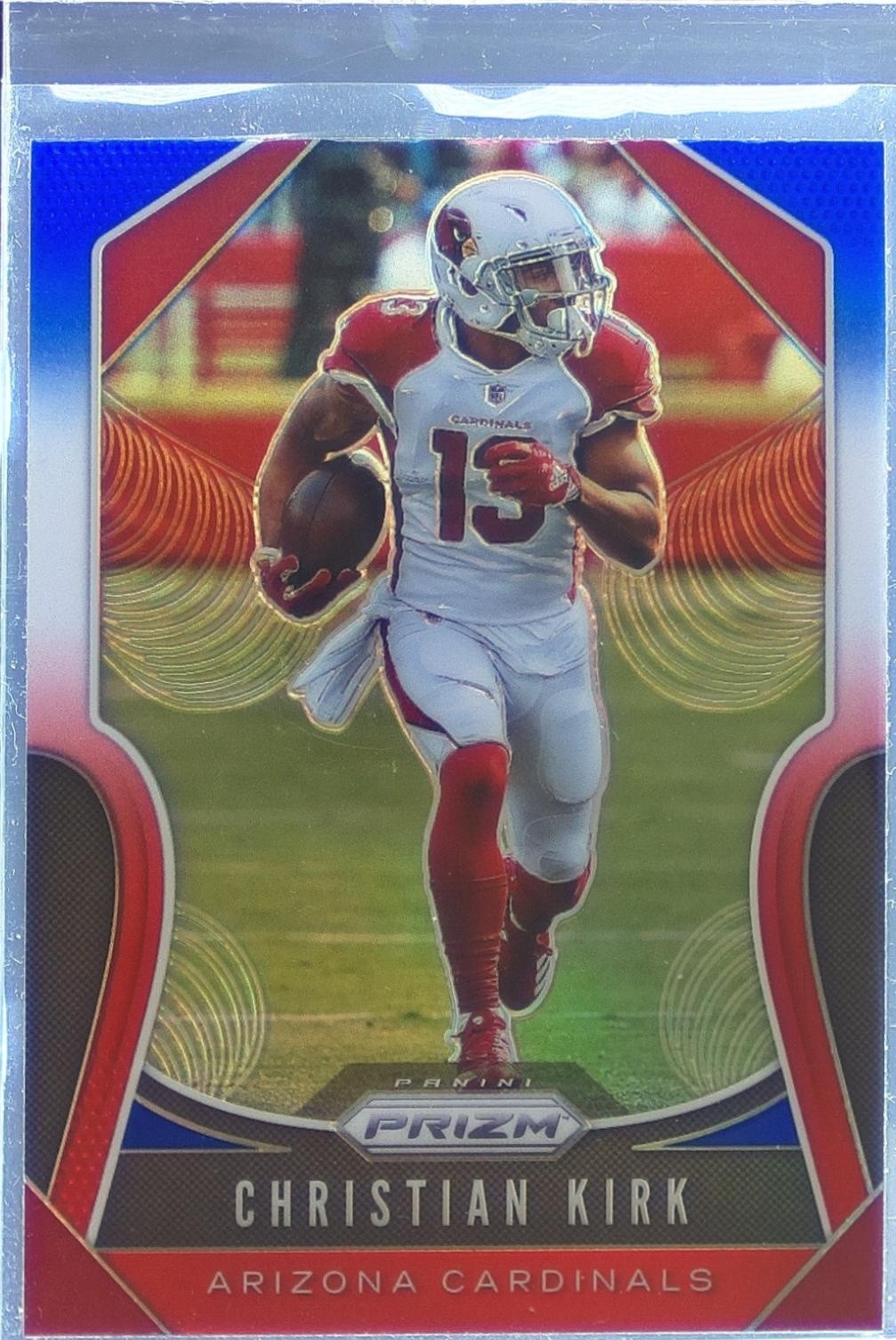 2019 Prizm Christian Kirk Red White and Blue #232 Cardinals