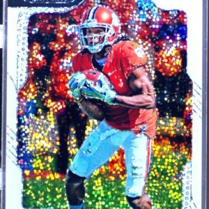 2019 Prizm Draft Picks DeAndre Hopkins Prizms White Sparkle /15 #28 Tigers