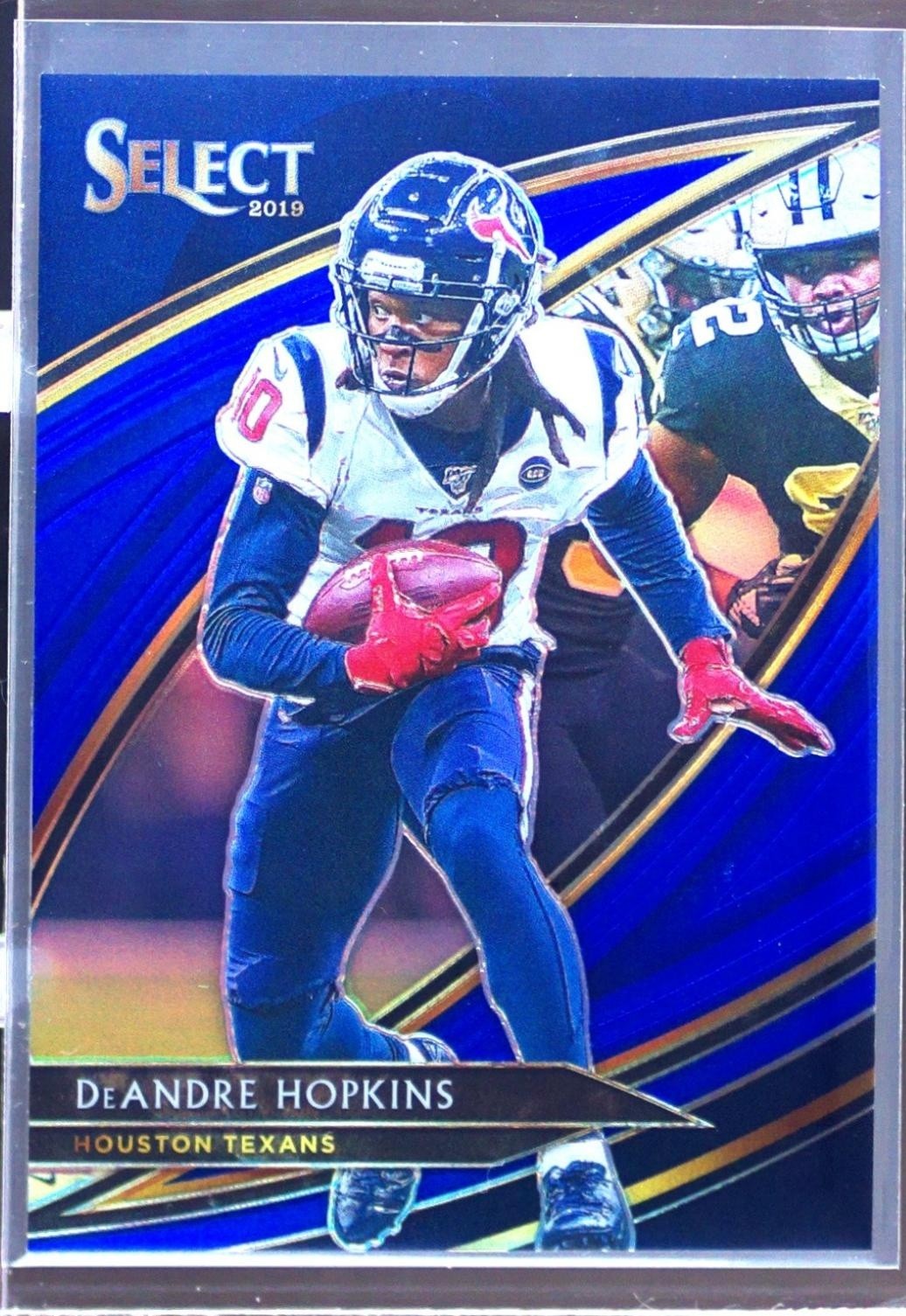 2019 Select DeAndre Hopkins Blue Prizm /75 #264 Texans