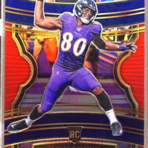 2019 Select Miles Boykin RC Red Prizm /99 #23 Ravens