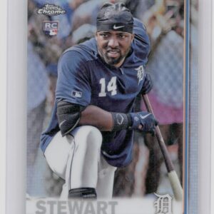 2019 Topps Chrome Christin Stewart SP VAR #69 Tigers