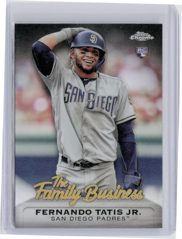 2019 Topps Chrome Update Fernando Tatis Jr. #FBC-15 Padres The Family Business