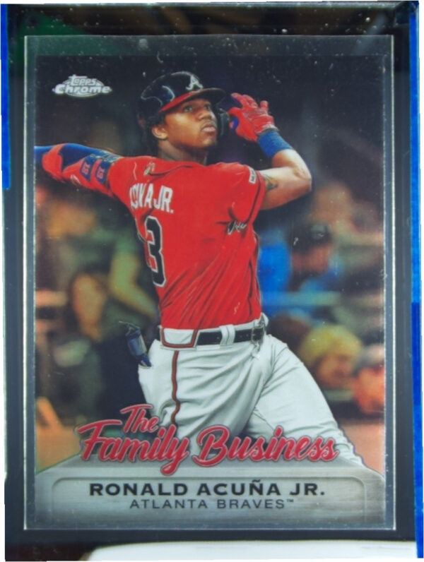 2019 Topps Chrome Update Ronald Acuna Jr. #FBC-8 Braves The Family Business