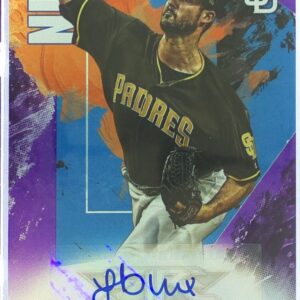 2019 Topps Fire Jacob Nix Auto /50 RC #FA-JN Padres Fire Autographs Purple