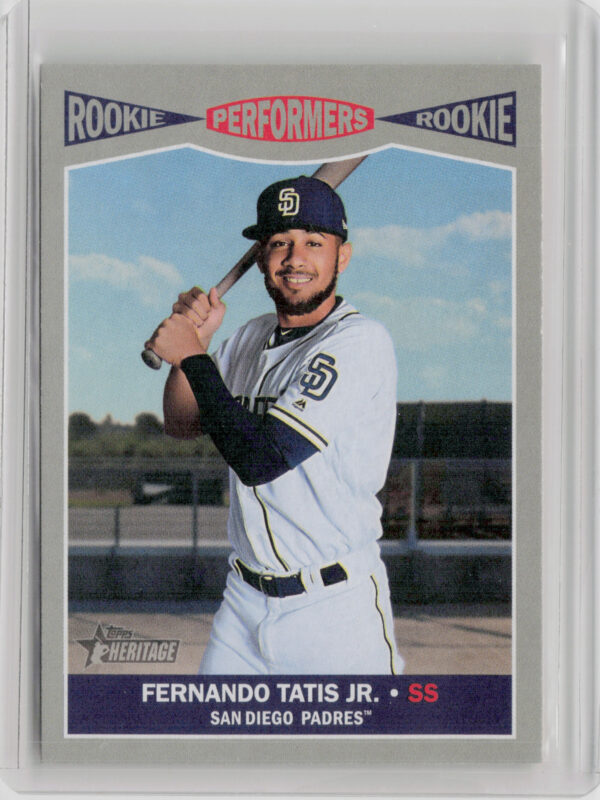 2019 Topps Heritage Fernando Tatis Jr. #RP-12 Padres Rookie Performers