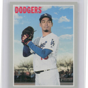 2019 Topps Heritage Kenta Maeda SP #444 Dodgers
