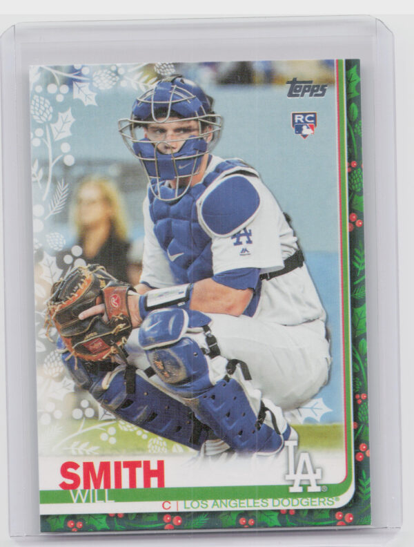2019 Topps Holiday Will Smith RC #HW99 Dodgers