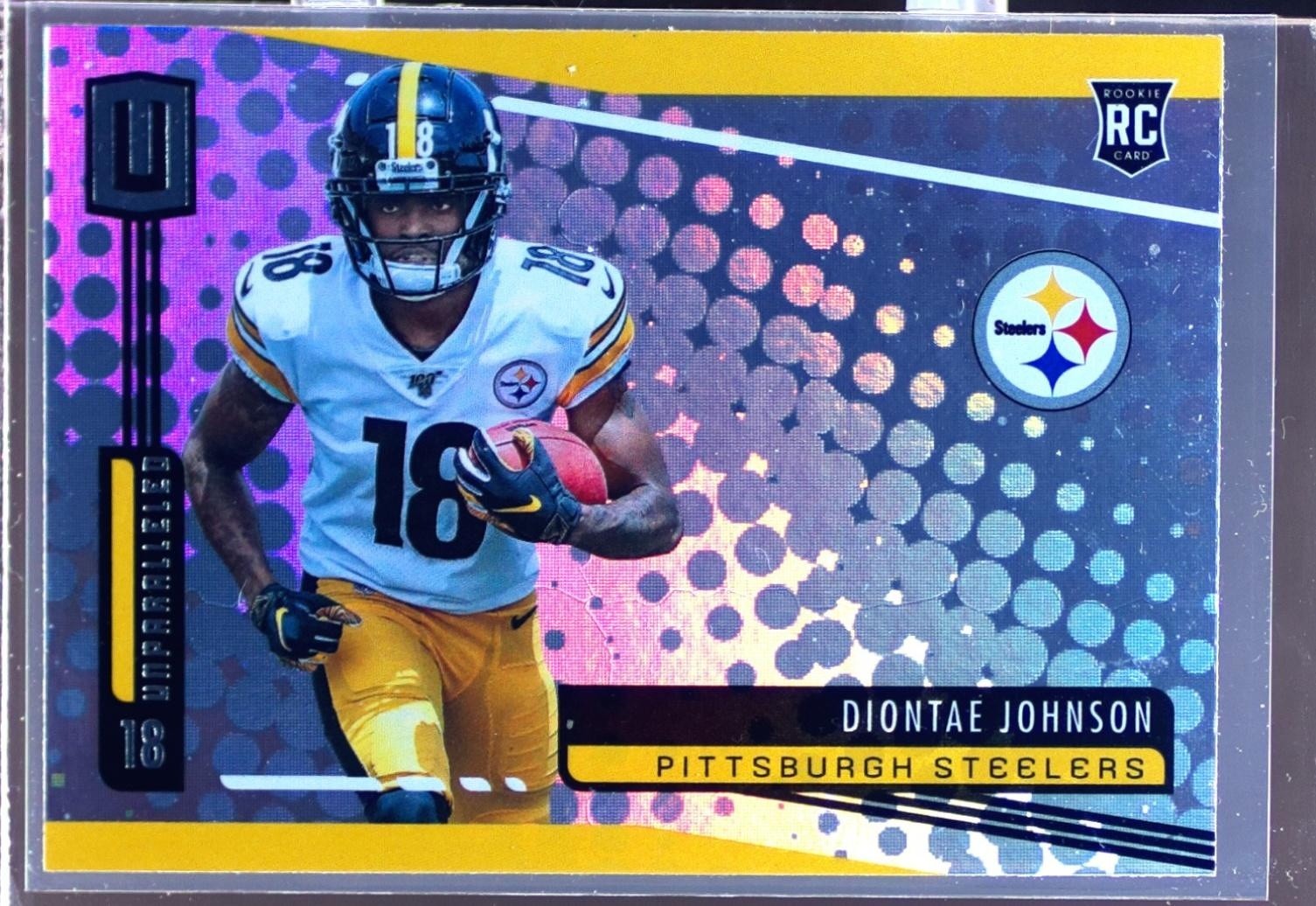 2019 Unparalleled Diontae Johnson RC #250 Steelers