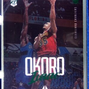 2020-21 Chronicles Isaac Okoro Green RC #146 Cavaliers