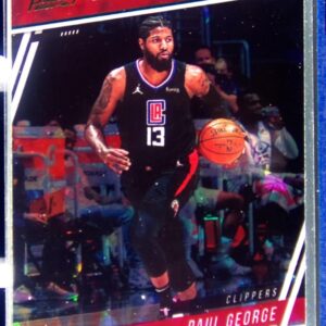 2020-21 Chronicles Paul George Green Ice #62 Clippers