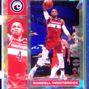 2020-21 Chronicles Russell Westbrook Green Ice #38 Wizards