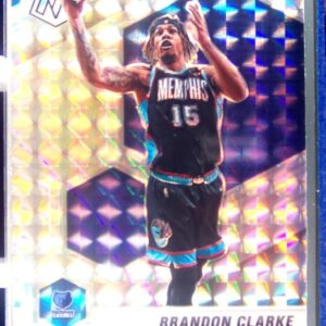 2020-21 Mosaic Brandon Clarke Silver #108 Grizzlies