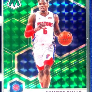 2020-21 Mosaic Hamidou Diallo Mosaic Green #145 Pistons
