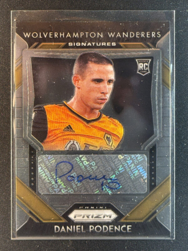 2020-21 Panini Prizm English Premier League Signatures Daniel Pondence Rookie RC