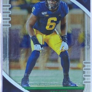 2020 Absolute Josh Uche Green RC #164 Patriots