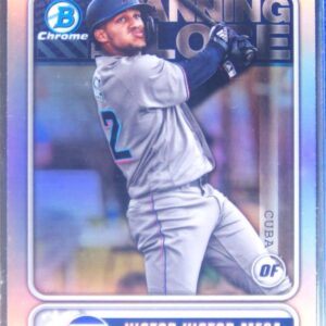 2020 Bowman Victor Victor Mesa #STG-VVM Marlins Chrome Spanning the Globe