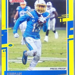 2020 Donruss Keenan Allen Press Proof Yellow #135 Chargers